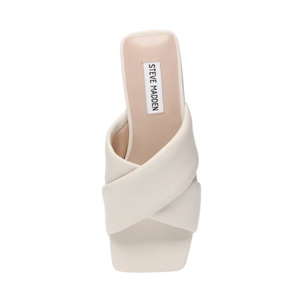 Sandały Damskie Steve Madden Marshal Bone Beżowe | SM-751AT