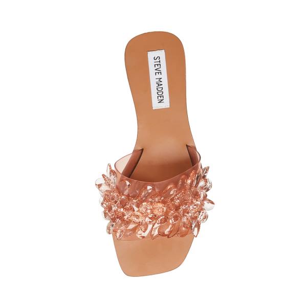 Sandały Damskie Steve Madden Miley Blush Różowe | SM-035JX