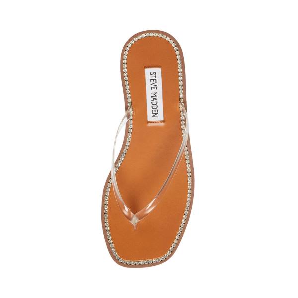 Sandały Damskie Steve Madden Nadira Clear | SM-708RD