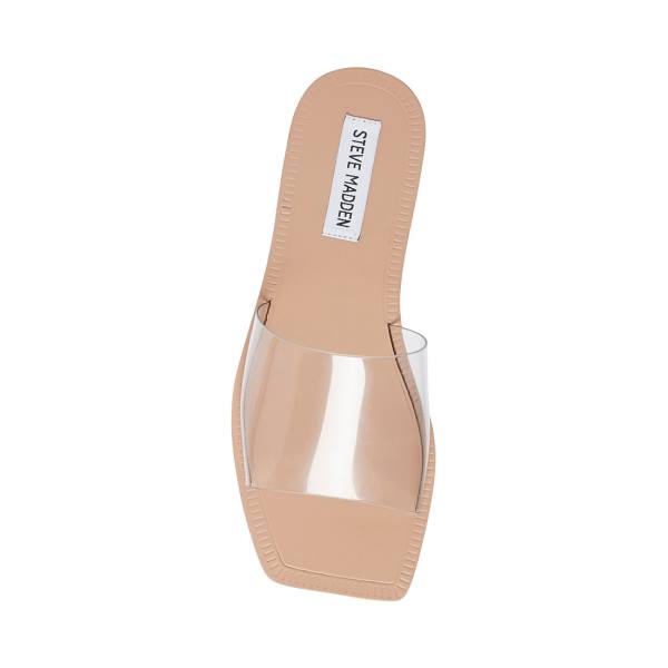 Sandały Damskie Steve Madden Nixi Clear | SM-706XK