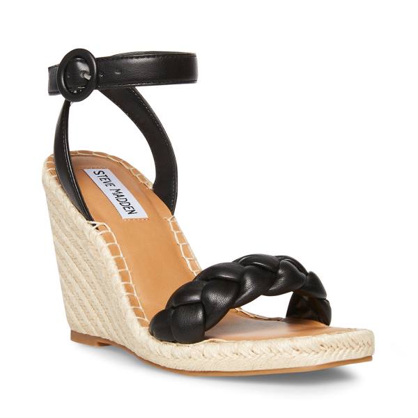 Sandały Damskie Steve Madden Novah Czarne | SM-401TD