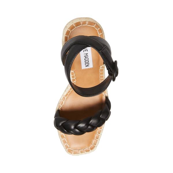 Sandały Damskie Steve Madden Novah Czarne | SM-401TD