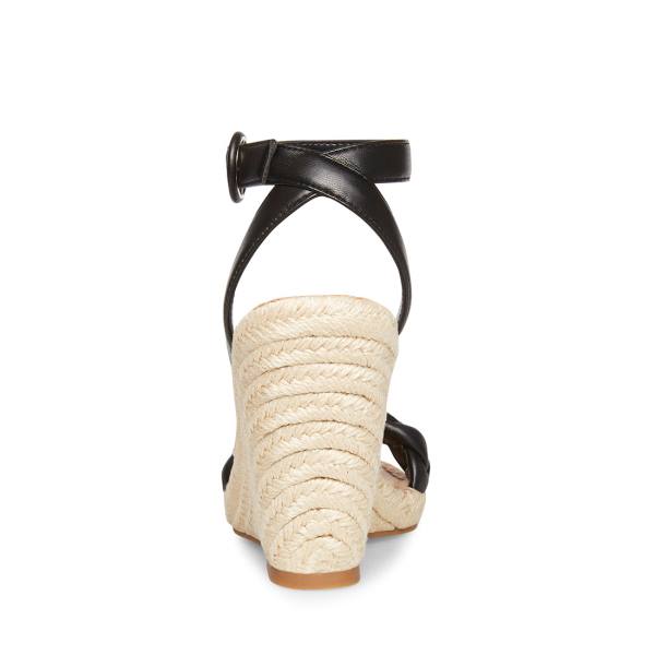Sandały Damskie Steve Madden Novah Czarne | SM-401TD