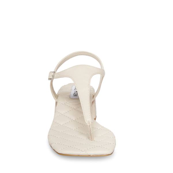Sandały Damskie Steve Madden Pepper Bone Beżowe | SM-726MK