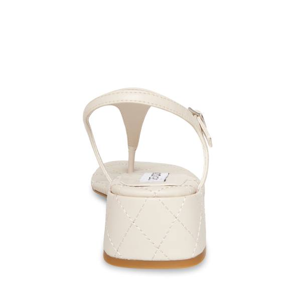 Sandały Damskie Steve Madden Pepper Bone Beżowe | SM-726MK