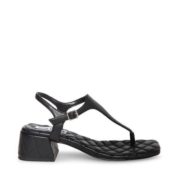 Sandały Damskie Steve Madden Pepper Czarne | SM-728HA