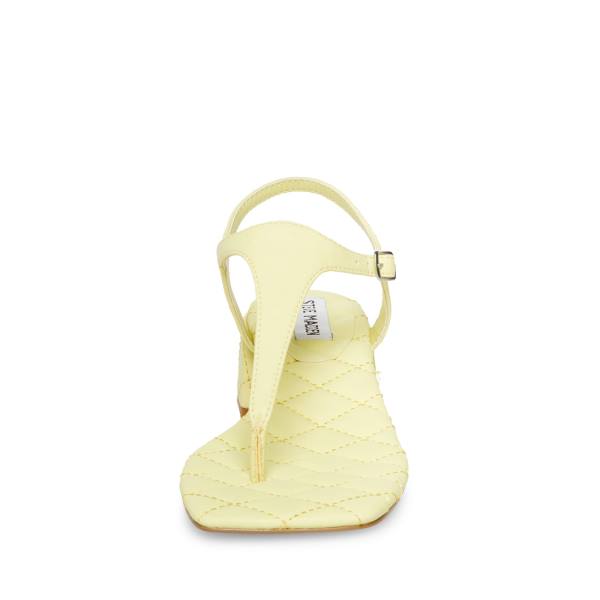 Sandały Damskie Steve Madden Pepper Żółte | SM-625DQ
