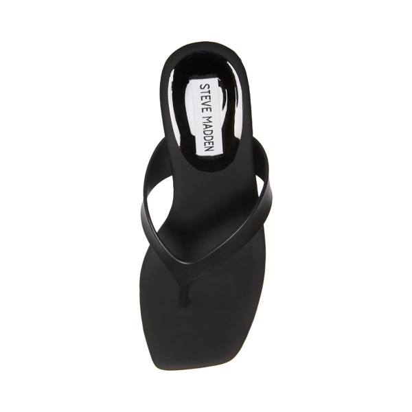 Sandały Damskie Steve Madden Refined Czarne | SM-495CM