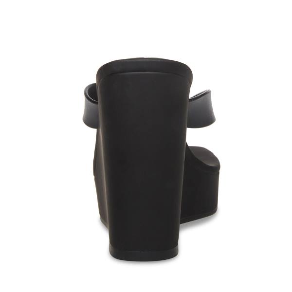 Sandały Damskie Steve Madden Refined Czarne | SM-495CM