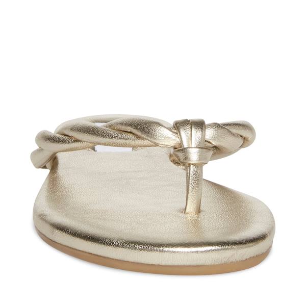 Sandały Damskie Steve Madden Saylor Złote | SM-175CD