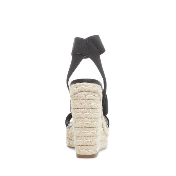 Sandały Damskie Steve Madden Shimmy Czarne | SM-730VT