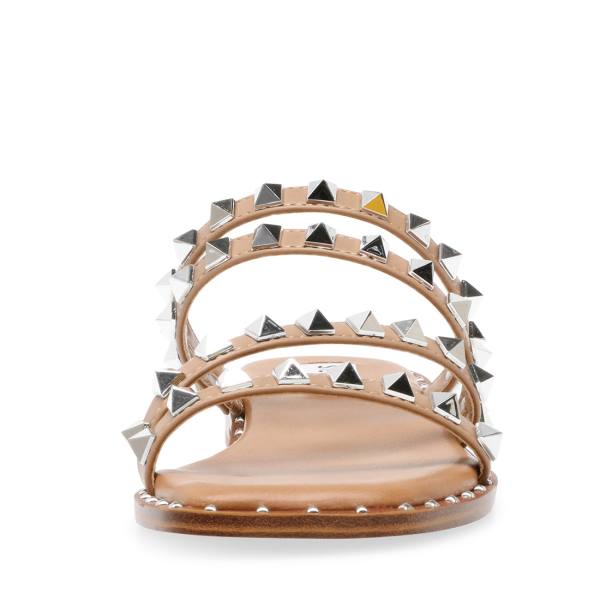 Sandały Damskie Steve Madden Skyler Tan Brązowe | SM-247OM
