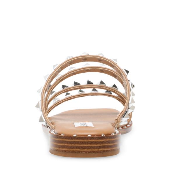 Sandały Damskie Steve Madden Skyler Tan Brązowe | SM-247OM