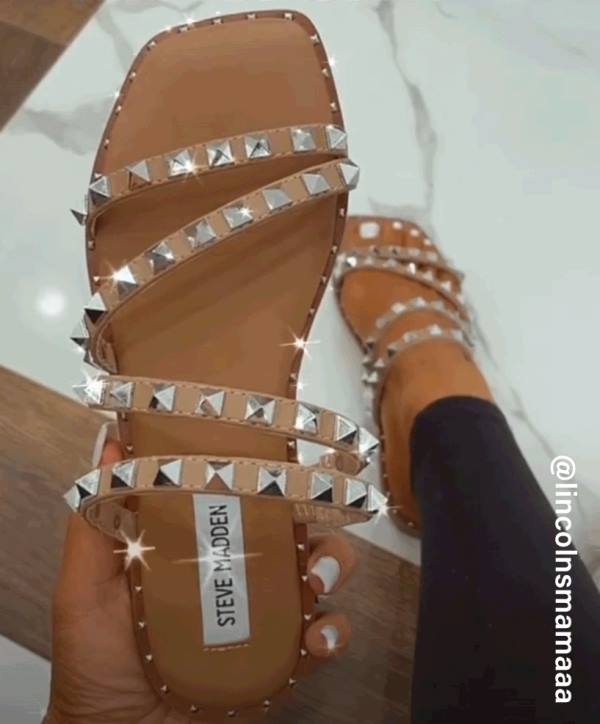 Sandały Damskie Steve Madden Skyler Tan Brązowe | SM-247OM