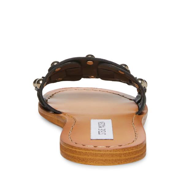 Sandały Damskie Steve Madden Tanya Czarne Kolorowe | SM-237VG