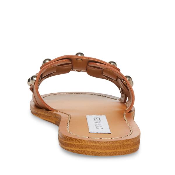 Sandały Damskie Steve Madden Tanya Tan Brązowe Kolorowe | SM-859IL