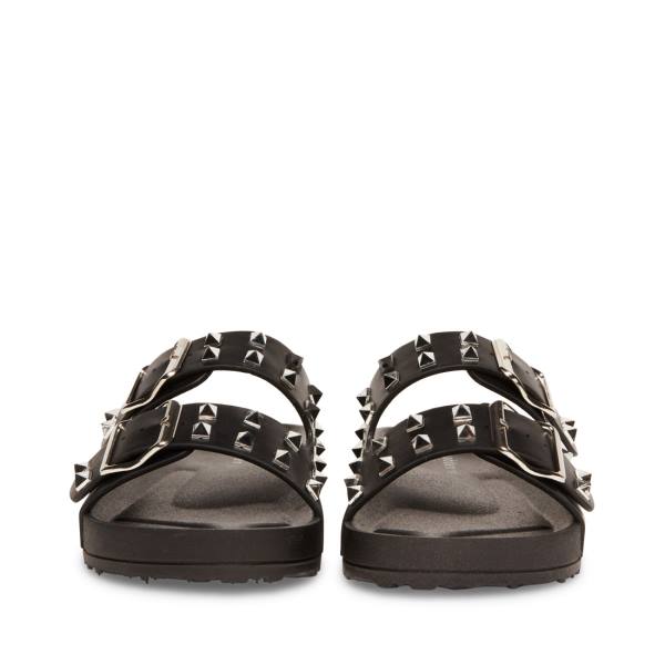 Sandały Damskie Steve Madden Teddy-p Czarne | SM-126DM