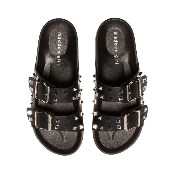 Sandały Damskie Steve Madden Teddy-p Czarne | SM-126DM