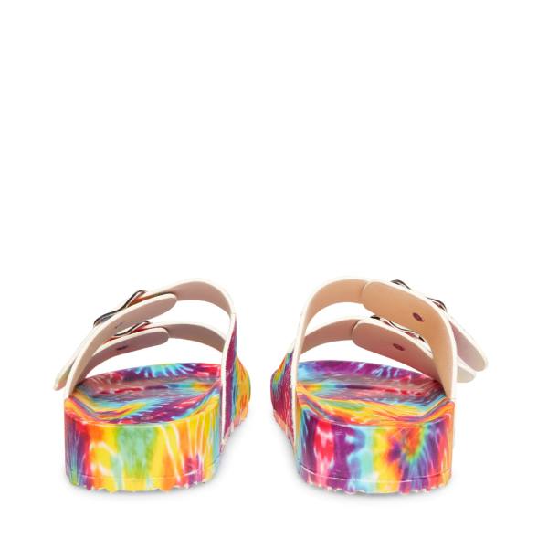 Sandały Damskie Steve Madden Teddy-t Bright Głęboka Kolorowe | SM-734QT