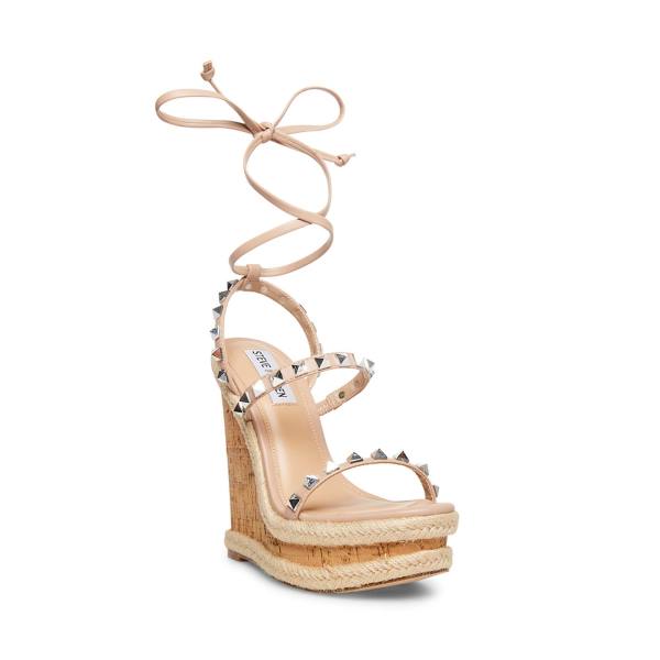 Sandały Damskie Steve Madden Tinsley Blush Różowe Kolorowe | SM-546OK