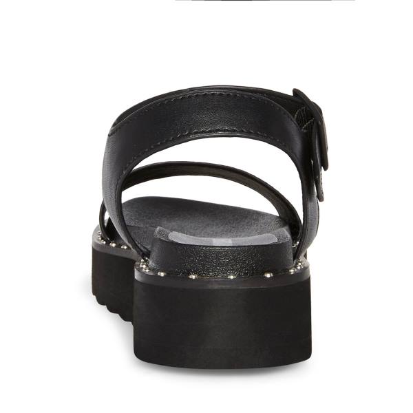 Sandały Dziecięce Steve Madden Jdariaa Czarne | SM-027RZ