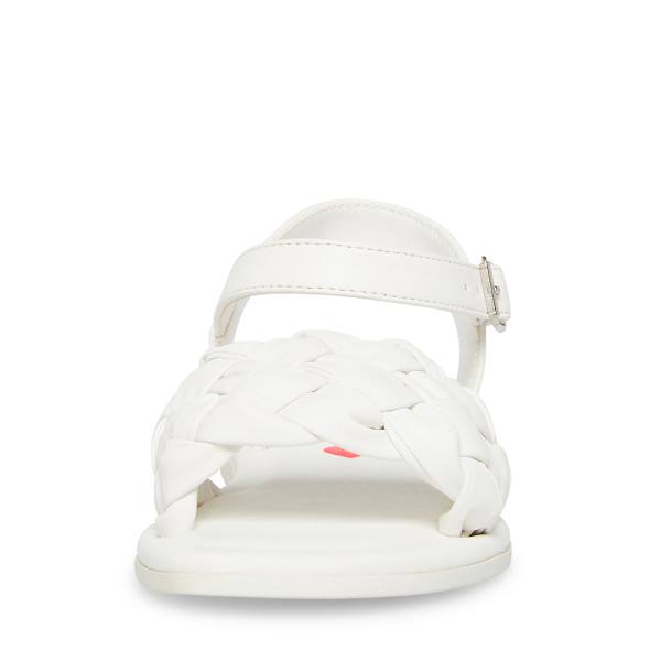 Sandały Dziecięce Steve Madden Jkarina Białe | SM-410GL