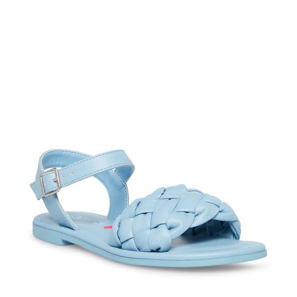 Sandały Dziecięce Steve Madden Jkarina Niebieskie | SM-695WE
