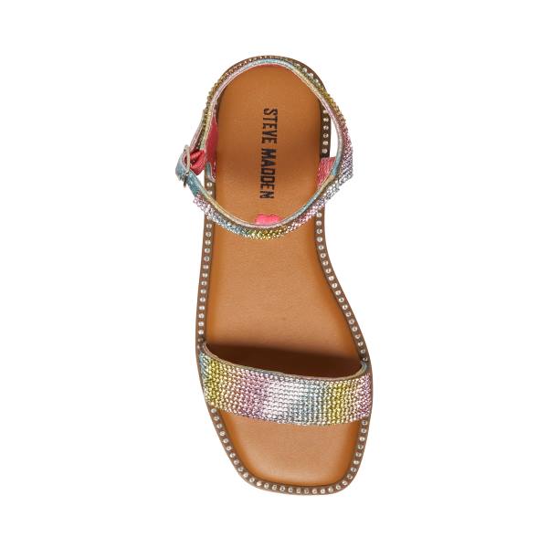 Sandały Dziecięce Steve Madden Jnishar Kolorowe | SM-764EX
