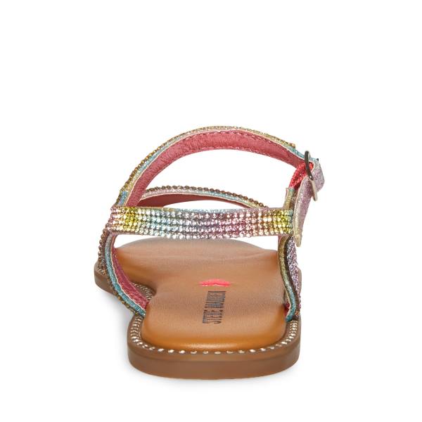 Sandały Dziecięce Steve Madden Jnishar Kolorowe | SM-764EX