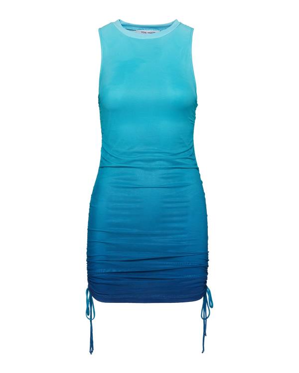 Sukienki Damskie Steve Madden Ombre Bez Rękawów Mini Niebieskie Kolorowe | SM-109KA