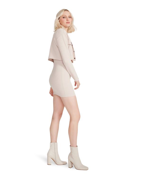 Sukienki Damskie Steve Madden Two Piece Tank Natural Beżowe | SM-709RJ