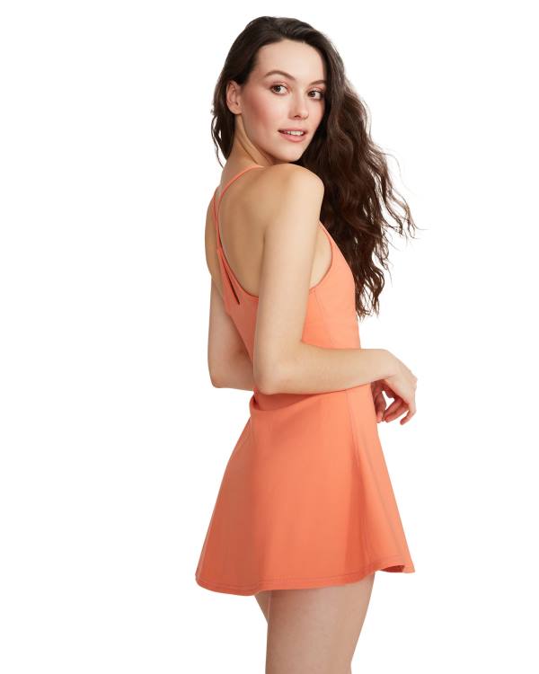 Sukienki Damskie Steve Madden Werk Out Coral Koralowe | SM-245OI