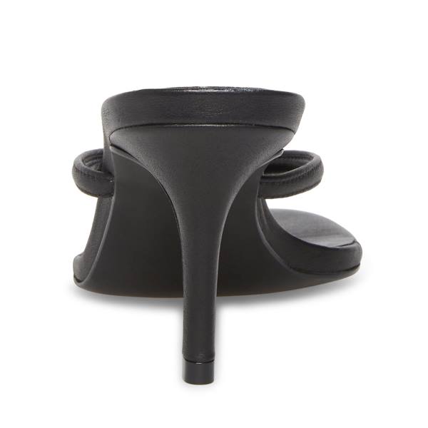Szpilki Damskie Steve Madden Addyson Skórzane Heel Czarne | SM-605LY