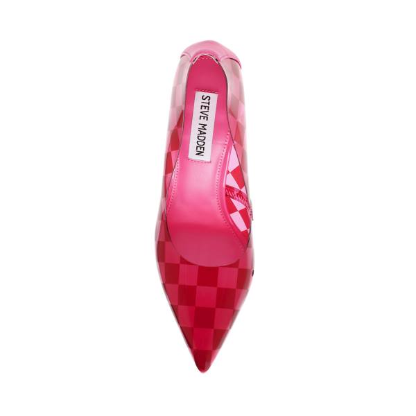 Szpilki Damskie Steve Madden Atlanta Heel Różowe Kolorowe | SM-625EI