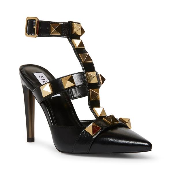 Szpilki Damskie Steve Madden Audra Heel Czarne | SM-087PA