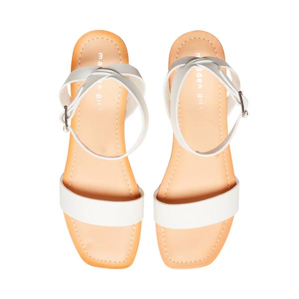 Szpilki Damskie Steve Madden Caprise Paris Heel Białe | SM-137TF
