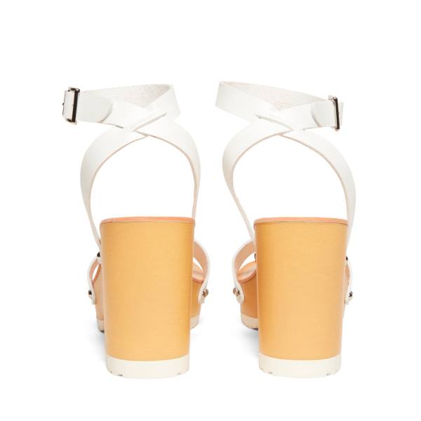 Szpilki Damskie Steve Madden Caprise Paris Heel Białe | SM-137TF
