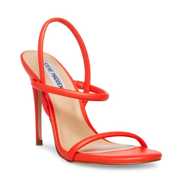 Szpilki Damskie Steve Madden Carolena Heel Czerwone | SM-598BY