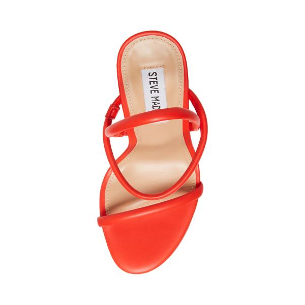 Szpilki Damskie Steve Madden Carolena Heel Czerwone | SM-598BY
