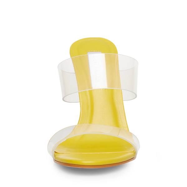 Szpilki Damskie Steve Madden Clarabeth Heel Żółte | SM-167JB
