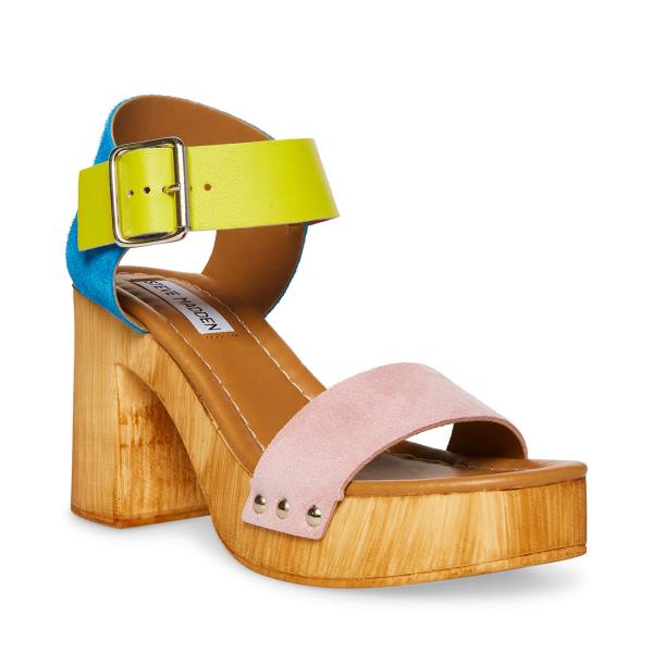 Szpilki Damskie Steve Madden Colada Heel Kolorowe | SM-370ST