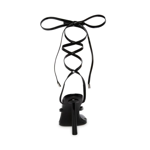 Szpilki Damskie Steve Madden Fernanda Lakierowana Heel Czarne | SM-754NA