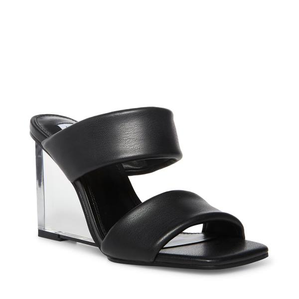 Szpilki Damskie Steve Madden Isa Heel Czarne | SM-419IY
