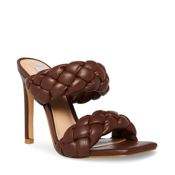 Szpilki Damskie Steve Madden Kenley Heel Brązowe | SM-514GT