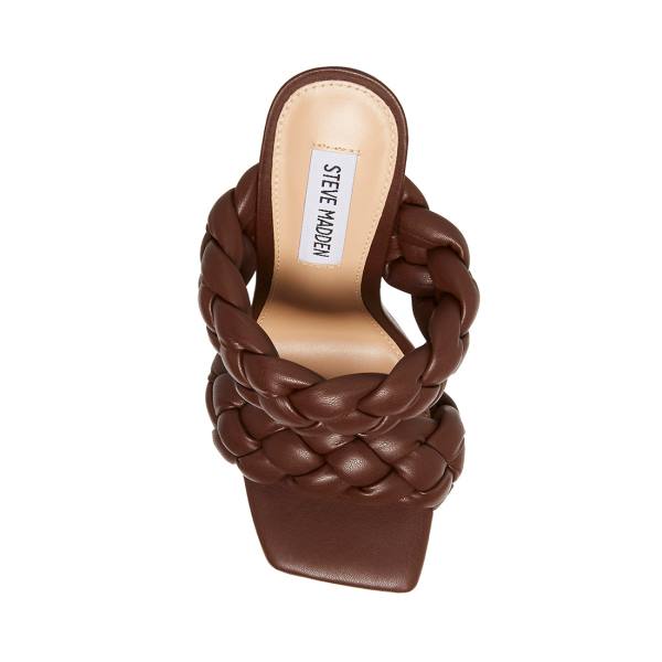Szpilki Damskie Steve Madden Kenley Heel Brązowe | SM-514GT