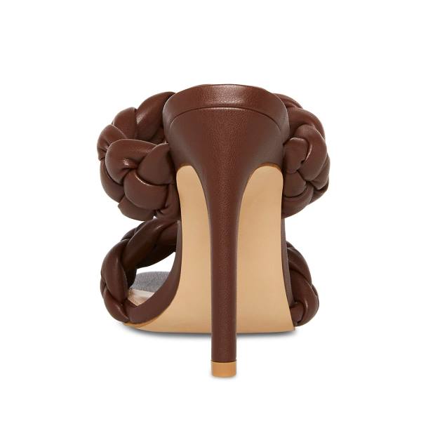 Szpilki Damskie Steve Madden Kenley Heel Brązowe | SM-514GT