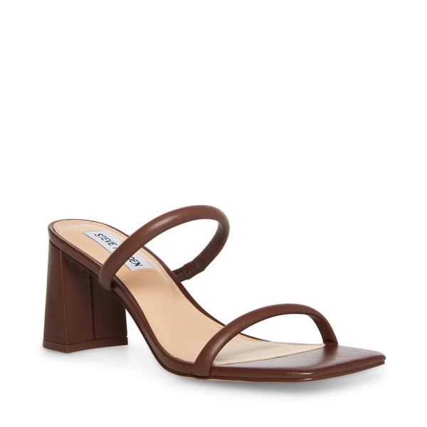Szpilki Damskie Steve Madden Lilah Heel Brązowe | SM-532NL