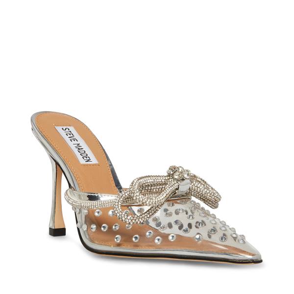 Szpilki Damskie Steve Madden Renae Heel Clear | SM-841VW