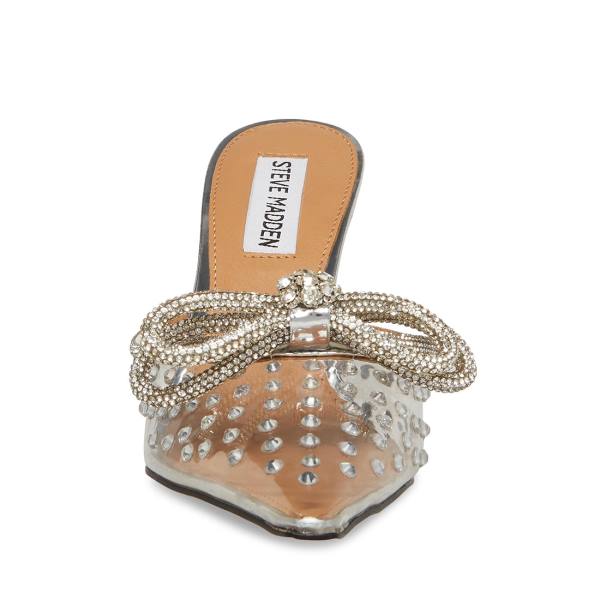Szpilki Damskie Steve Madden Renae Heel Clear | SM-841VW