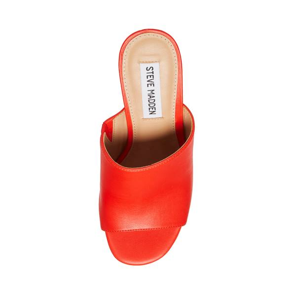 Szpilki Damskie Steve Madden Sally Heel Czerwone | SM-704WT